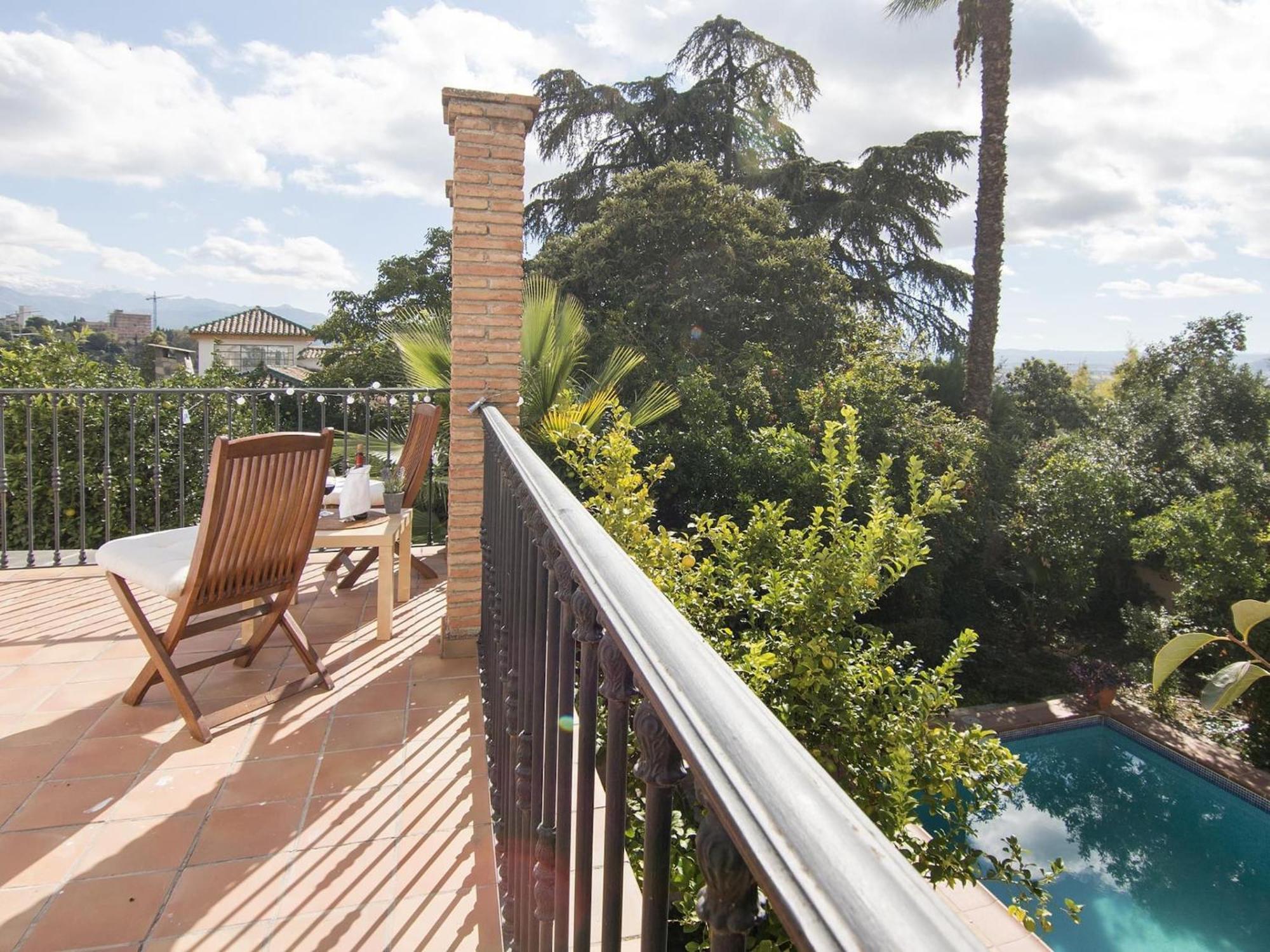 Carmen De Los Naranjos Exclusive Villa Granada Kültér fotó